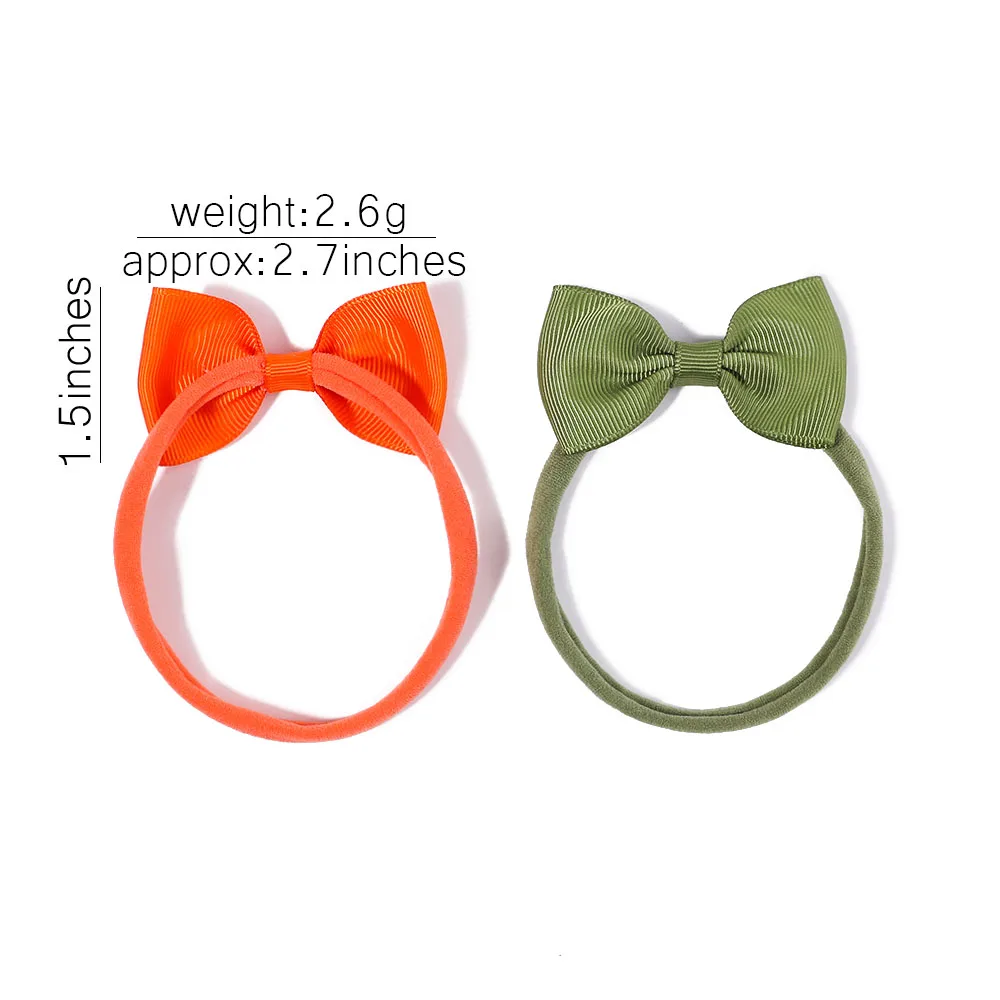 5Pcs/Set Girls Solid Color Bow - Baby Gear review and price
