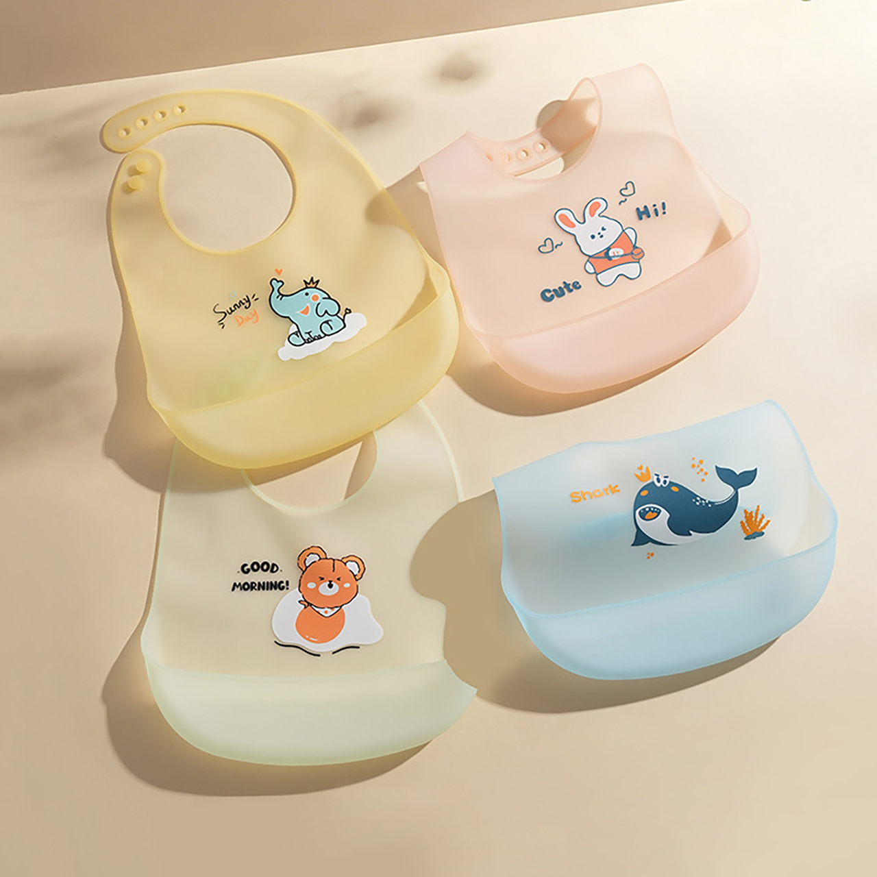 0-1Year Baby Silicone Bib Summ - Waterproof Baby Bibs Silicone review and price