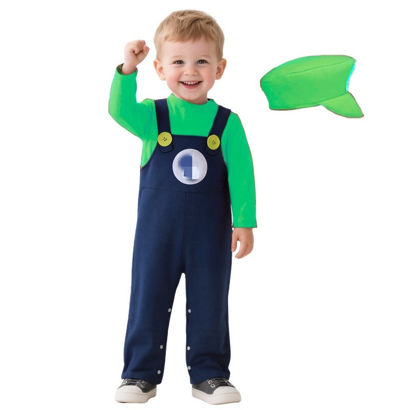 Baby Plumber Costume Red Green - Baby Clothes review and price